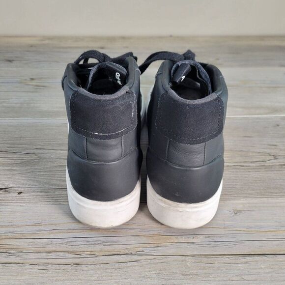 Adidas Sleek Women's Black Mid Top Sneaker Sz 6.5 - Picture 5 of 10